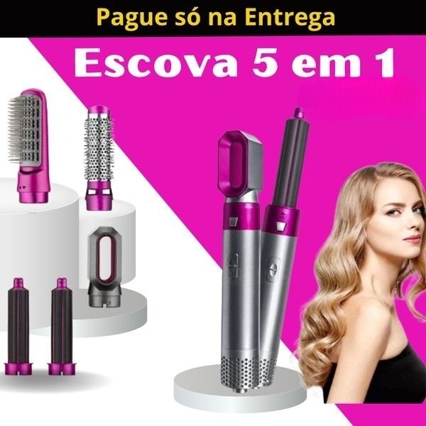 escova-5-em-1-multifuncional-5-secador-de-cabelo-escova-alisadora-modeladora-21-118cdcb84dae8f333d16955321577163-640-0 Escova Styler 5 em 1