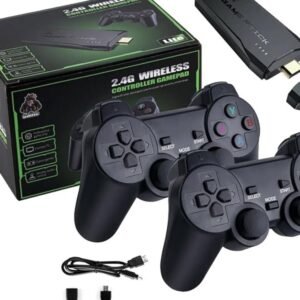 Home Consola de Jogos Stick HDMI sem Fios – Comandos Incluídos (2)